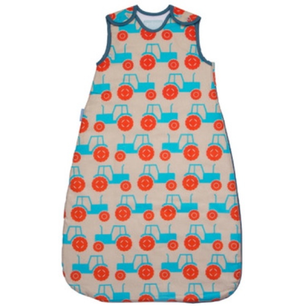 Grobag Baby Sleep Bag 2.5 TOG Anorak Trundling Tractors